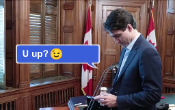 Trudeau quietly sends “U up” DMs to rest of world’s economies