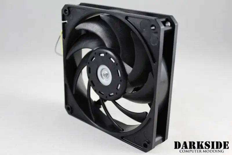 Gentle Typhoon Performance Radiator Fan - 3pin 1150rpm, 37cfm - Black Edition (bulk) - DazMode