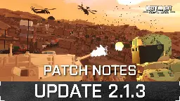 BattleBit Remastered - Update 2.1.3: Support Updates, Weapon Adjustments, Region Filter, more! - Steam News