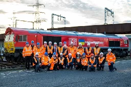 Network Rail employee recognised in HM The King's New Year Honours List for Ukraine Rail Aid work