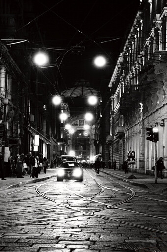 Street of Milan