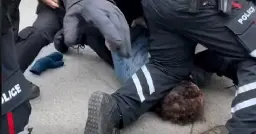 'Troubling' video contradicts police account of pro-Palestinian protester's arrest