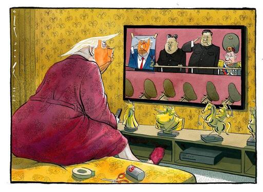 Wednesday's @thetimes cartoon, Morten Morland‬