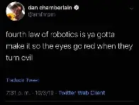 Laws of Robotics