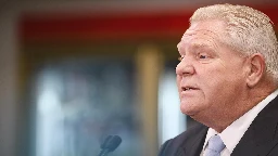 Doug Ford critiqué pour une blague sur les listes d’attente