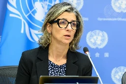 Attempt to censor Francesca Albanese part of larger Israeli campaign to hobble UN