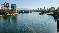 [OC] Morning Glaze, False Creek, Vancouver