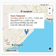 Tesla Takedown Oakville - Tuesday March 25 at 10am