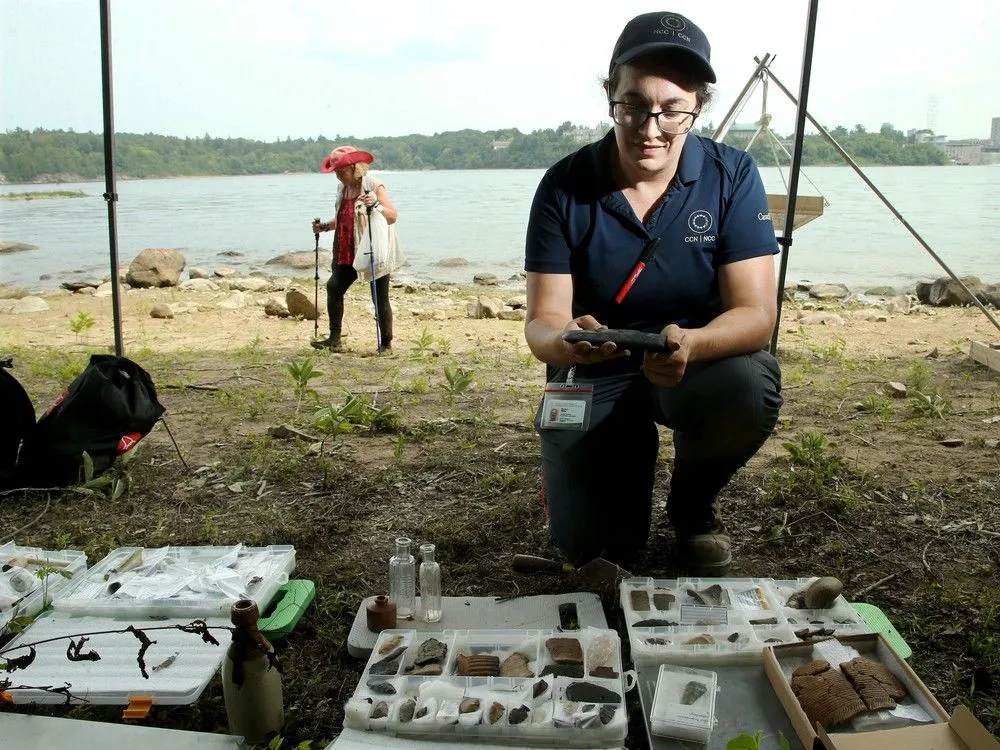 Digging down to learn about the past: NCC opens public archeological site