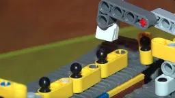 A Game of Snake on a LEGO Mechanical Computer