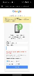 Google demanding I give them my phone number to prove I'm real.
